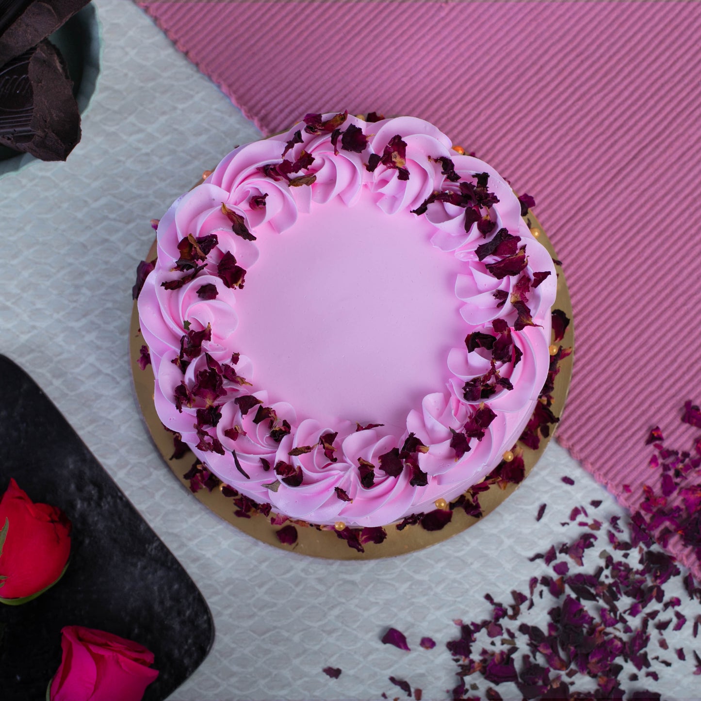 ROSE FALOODA CAKE