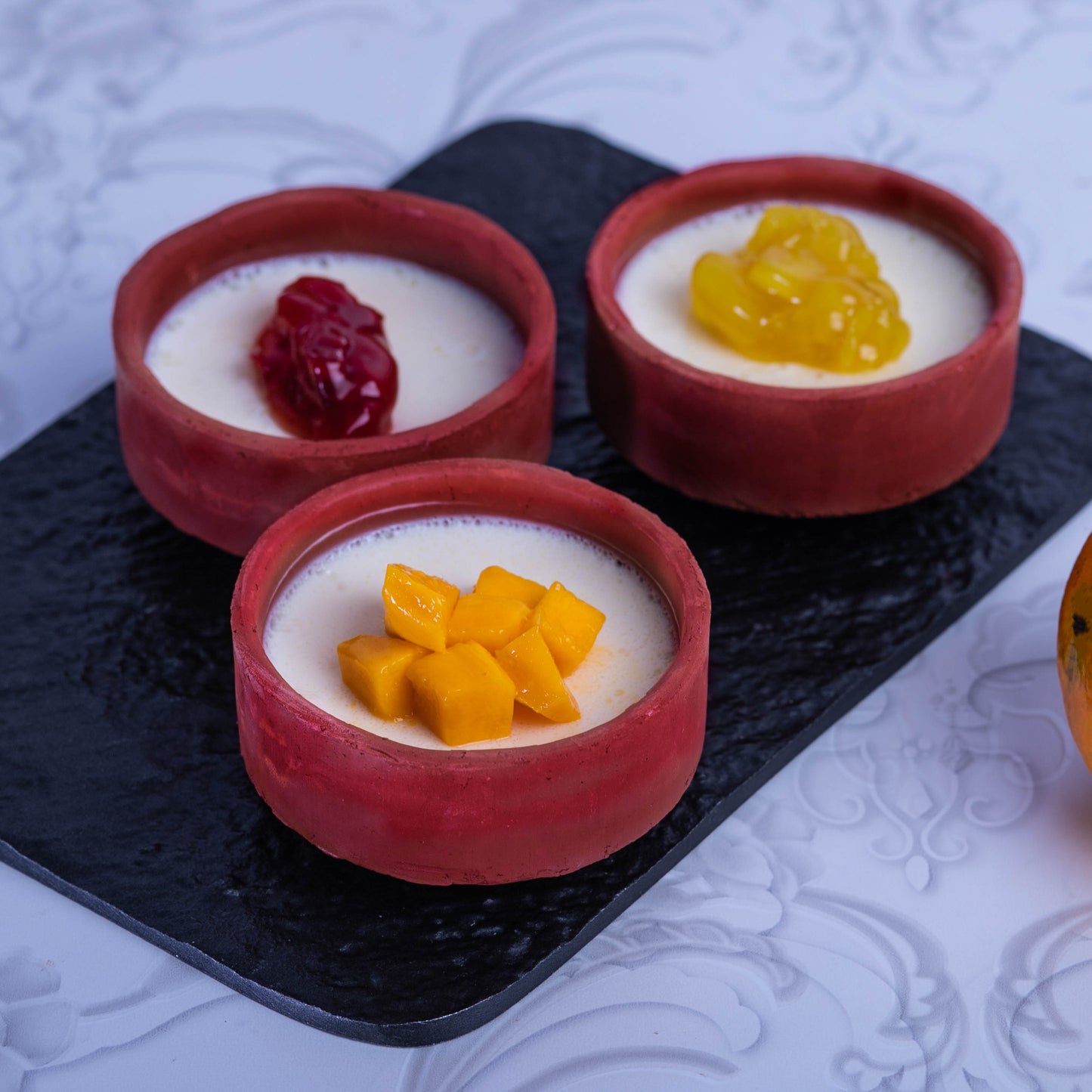 SEASONAL FRUIT BAKED YOGURT