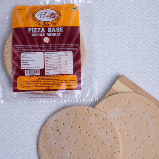 8" WHOLE WHEAT PIZZA BASE