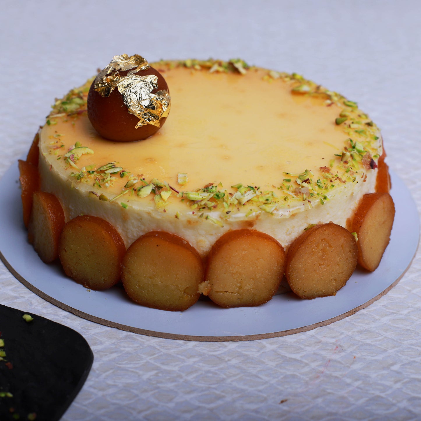 GULAB JAMUN CHEESECAKE