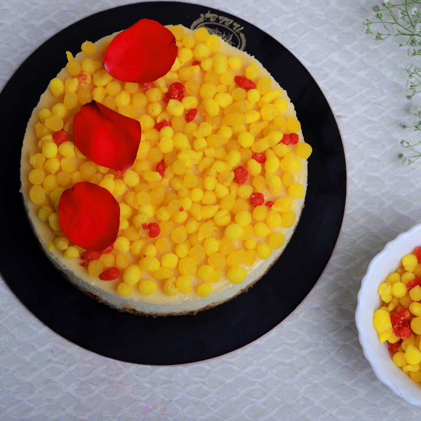 MOTICHOOR LADOO CHEESECAKE