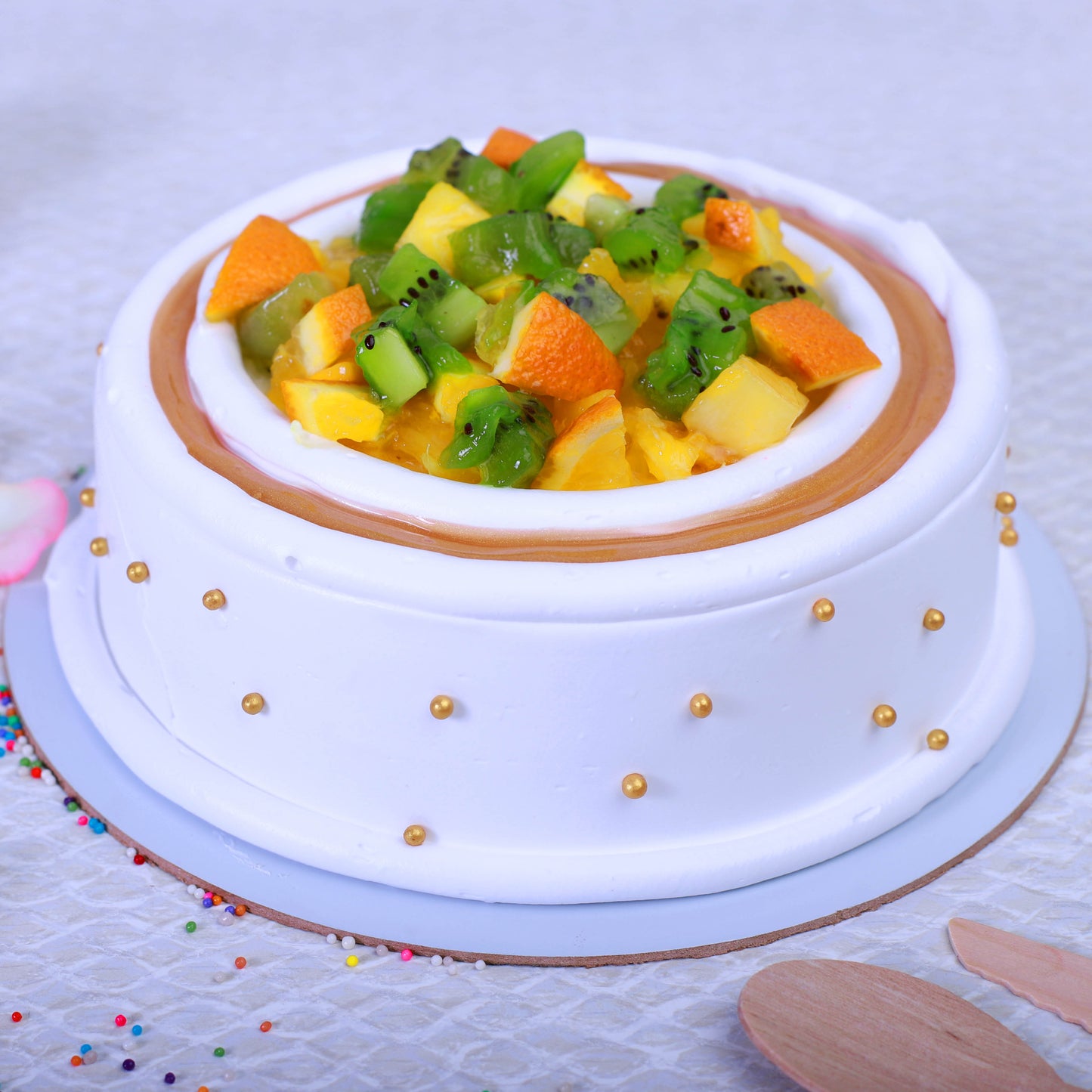 SEASONAL EXOTIC FRUIT CAKE