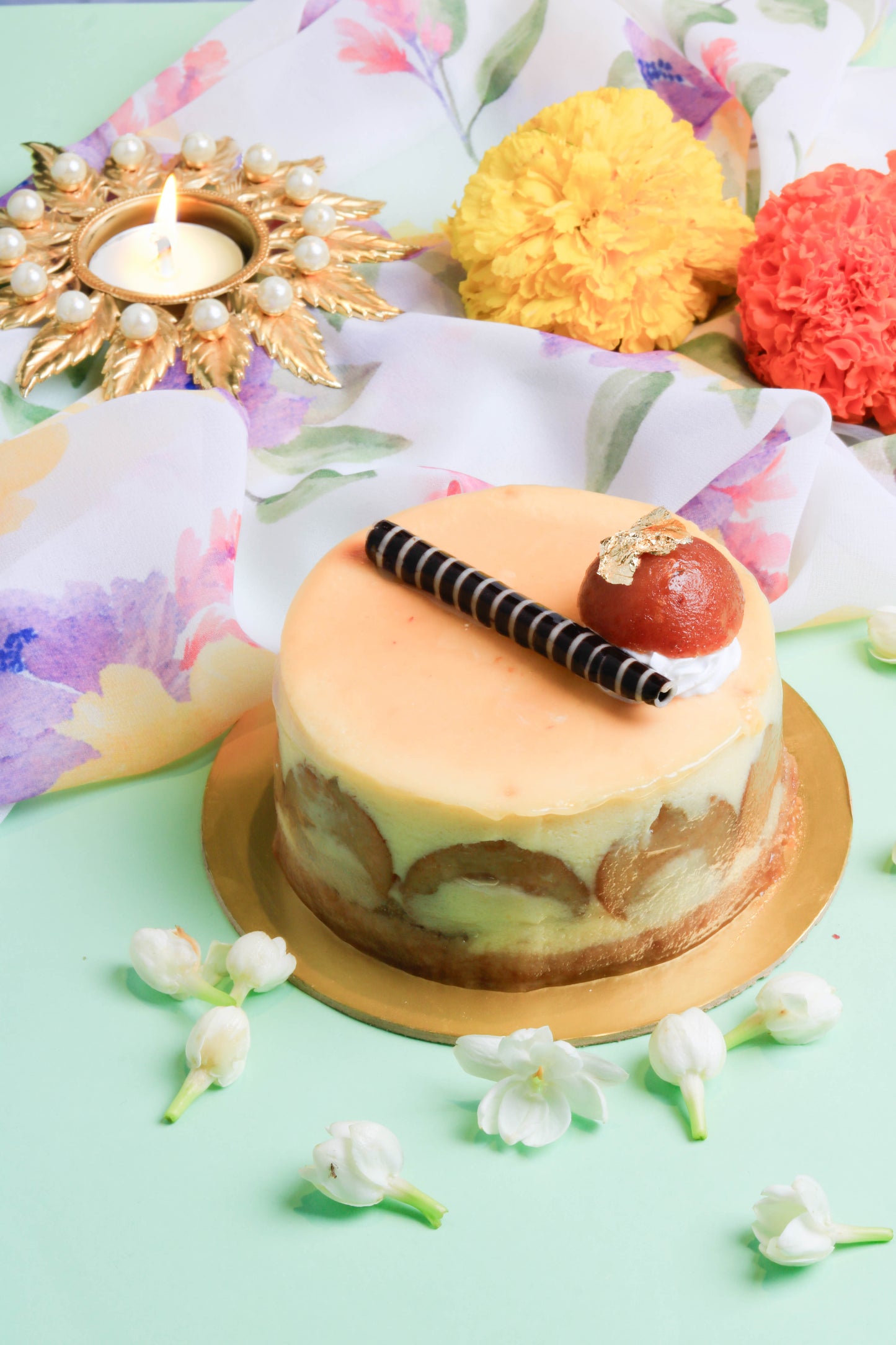 GULAB JAMUN MINI CHEESECAKE