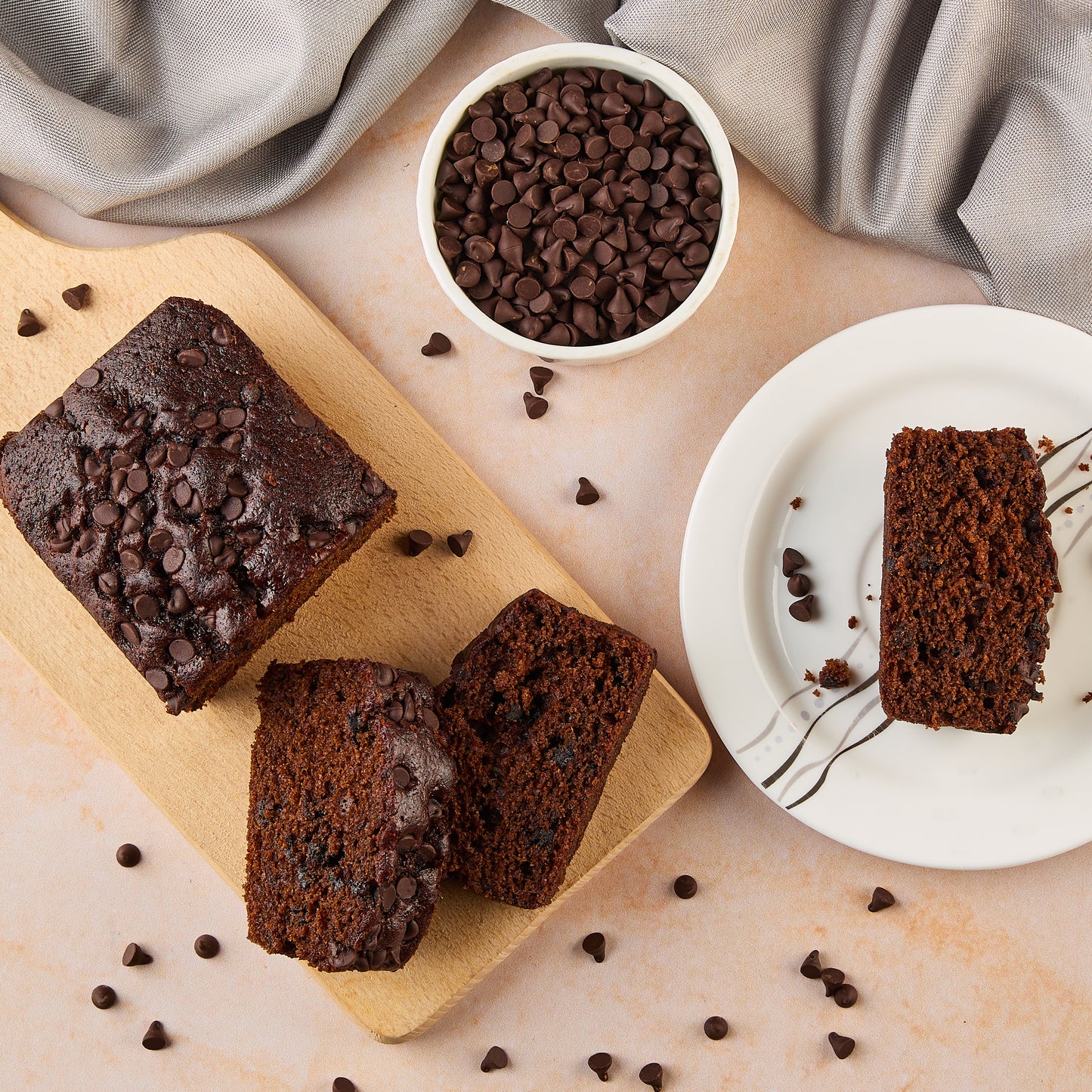 CHOCOLATE CHIP TEA CAKE