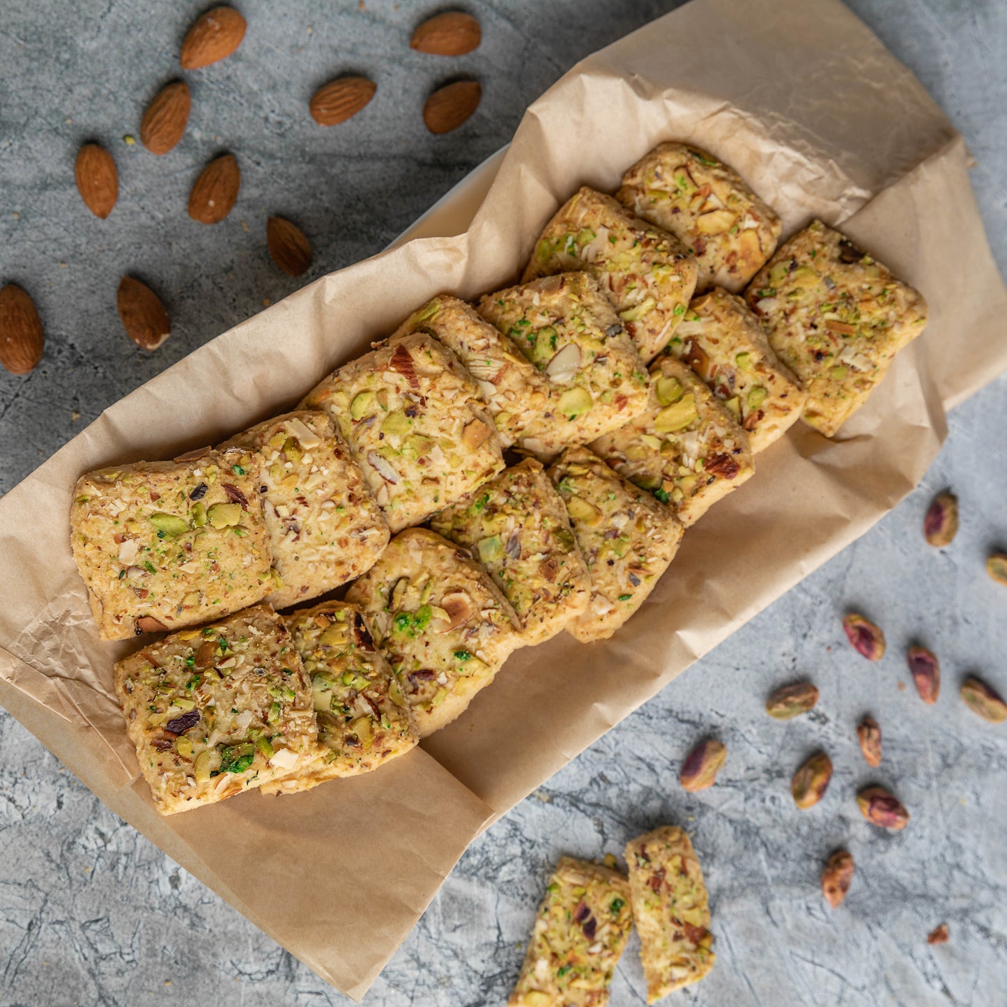 PISTA BADAM COOKIES