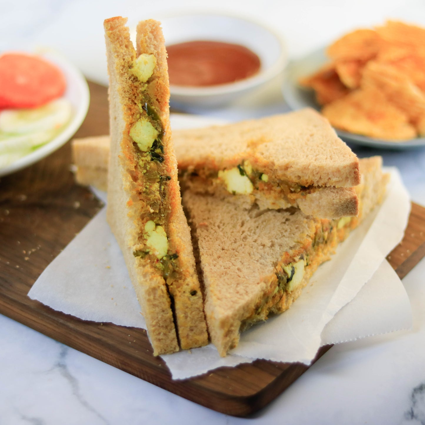 PANEER TIKKA SANDWICH