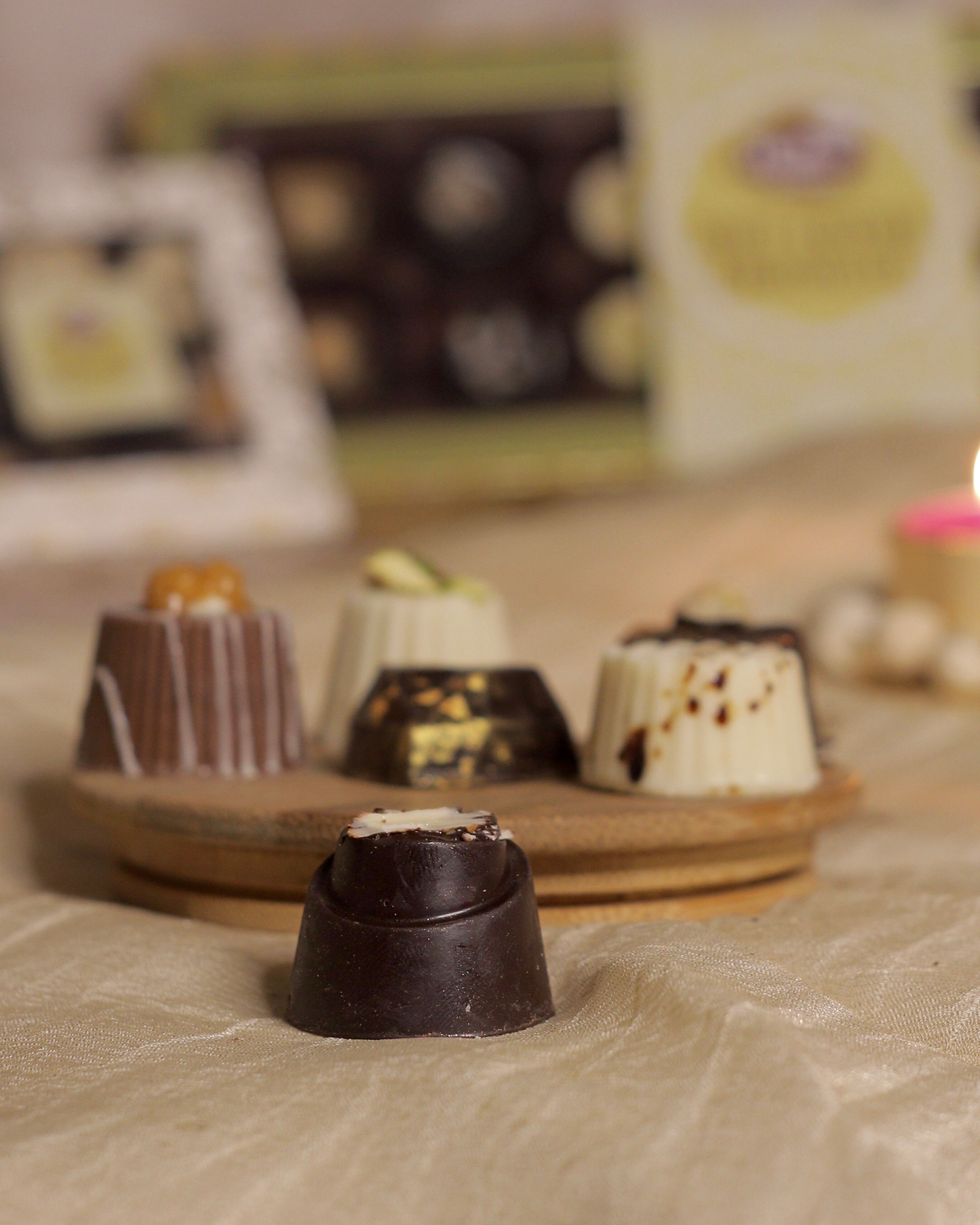 SOFT-CENTERED CHOCOLATE