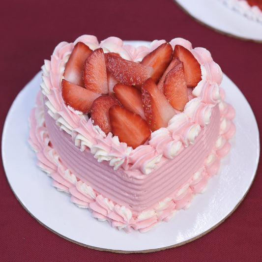 Strawberry Buttercream Heart