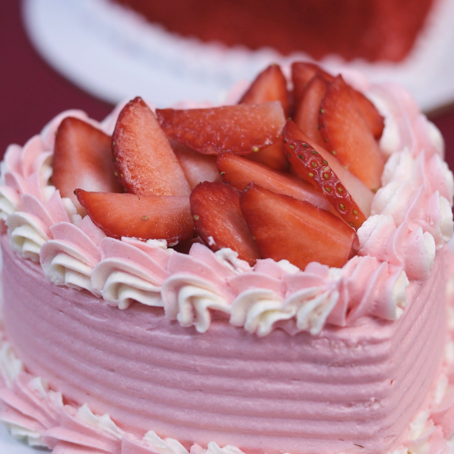 Strawberry Buttercream Heart