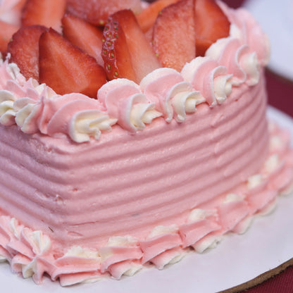 Strawberry Buttercream Heart